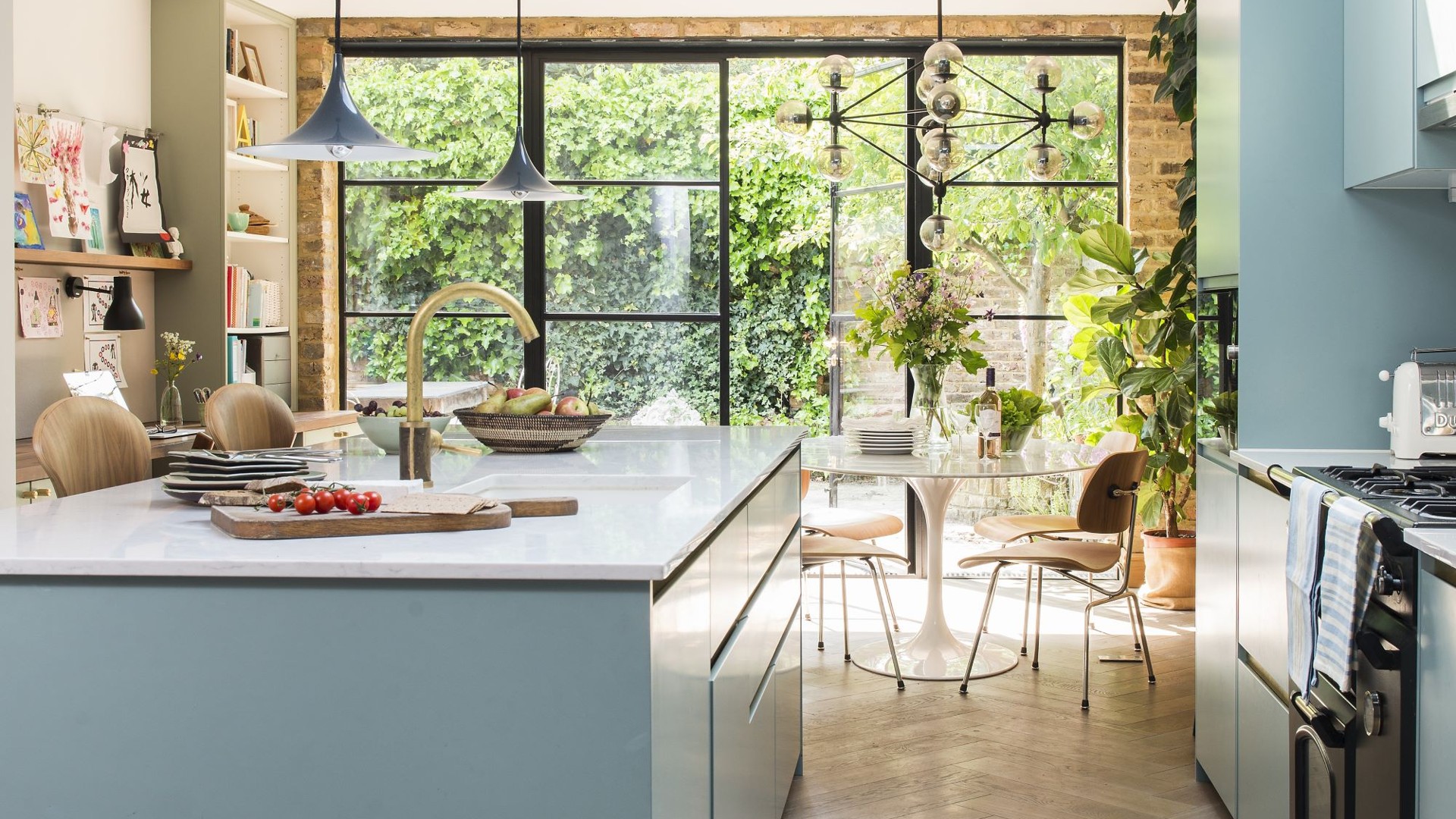 Kitchen extension with rooflight
